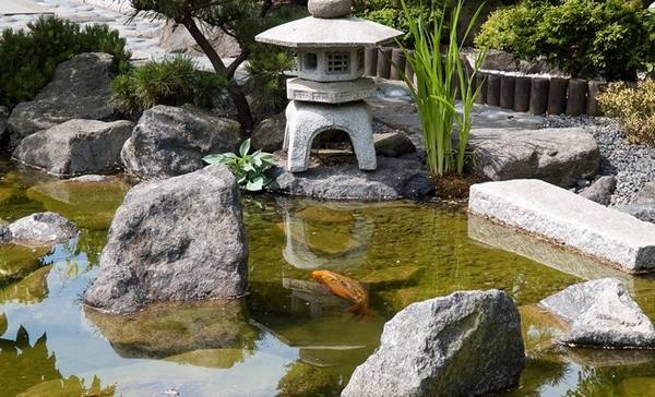 Сад в японском стиле  новая дачная 